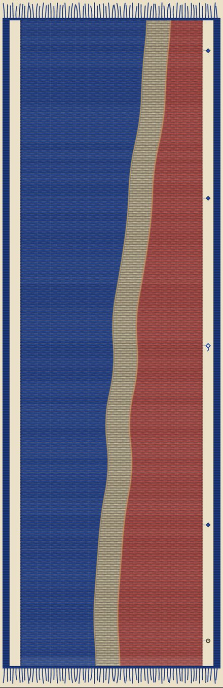 woven match scarf