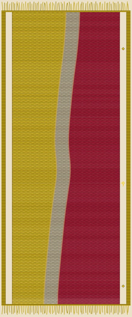 woven match scarf